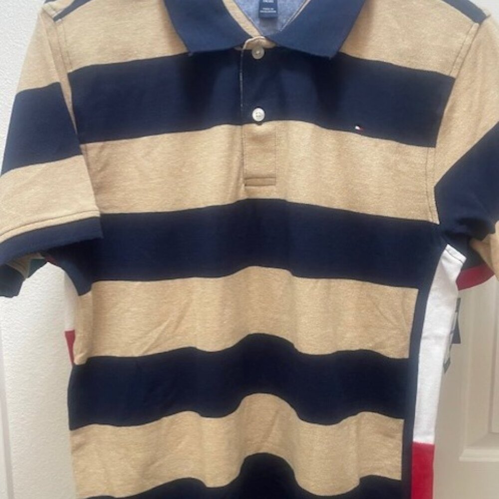 Six  Brand New Tommy Hilfiger Polos Boys XL 18-20 $250 Retail